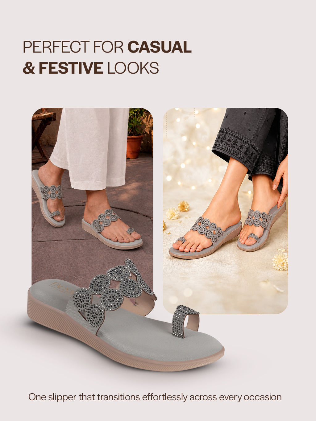 party wear slippers for women