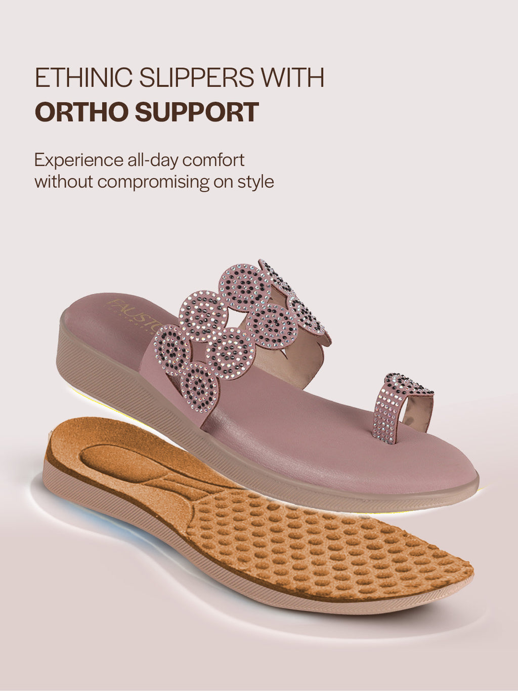 comfortable party wear flats
