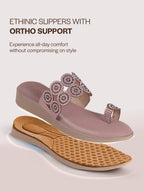 comfortable party wear flats