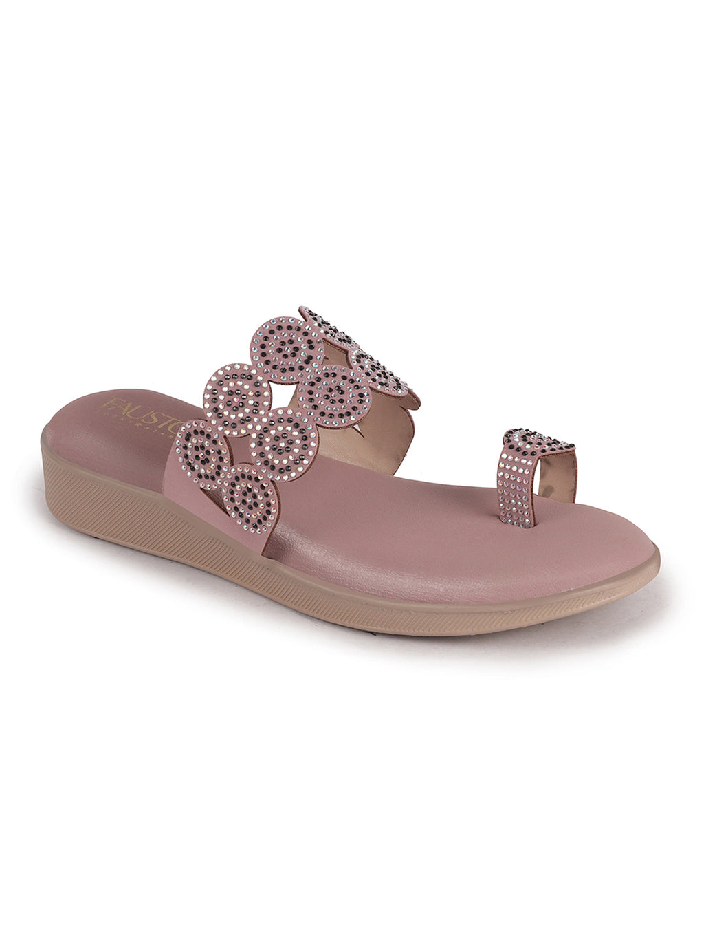 embellished ethnic flats for women