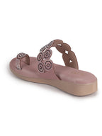 embellished ethnic flats for women