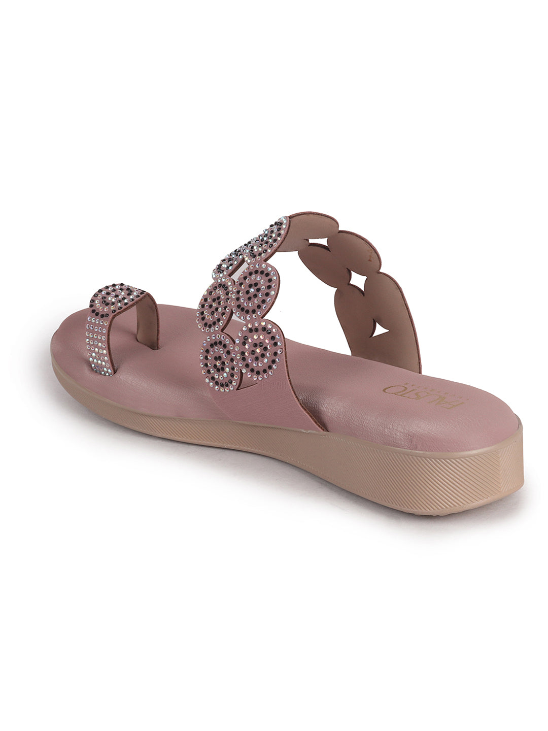 embellished ethnic flats for women