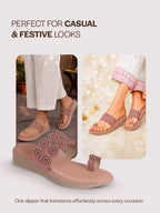 comfortable party wear flats