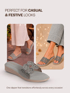 party wear slippers for women