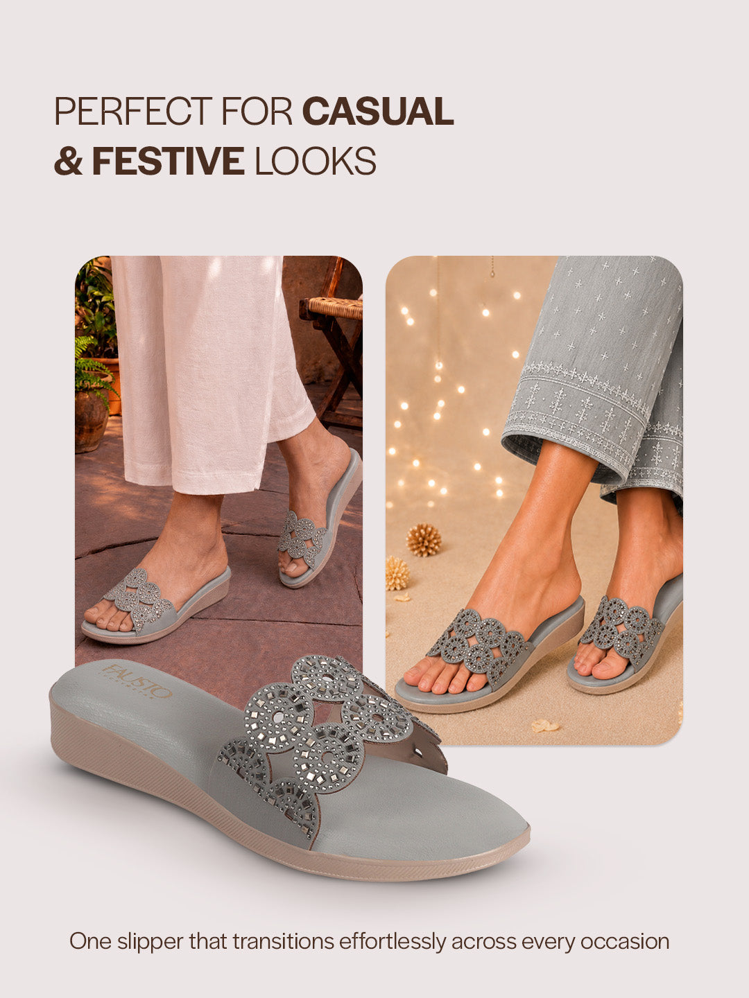 party wear slippers for women