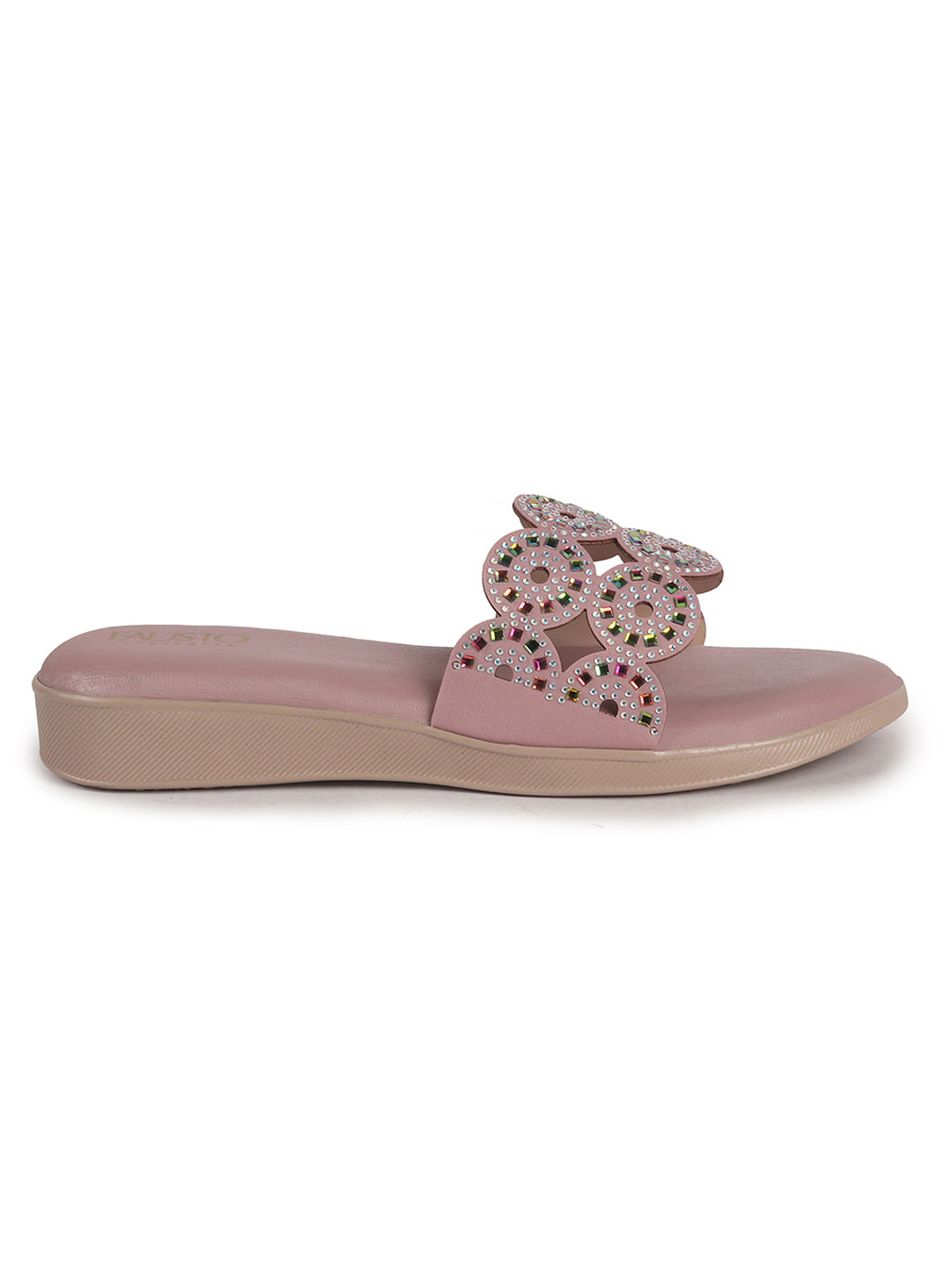 embellished ethnic flats for women