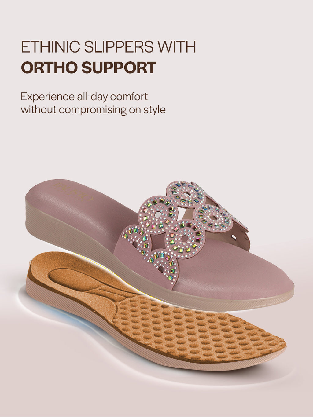 comfortable party wear flats