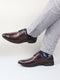 Men Brown Formal Office Work Lace Up Derby Shoes