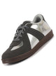 Women Dark Grey Embellished Classic Lace-Up Casual Shoes|Memory Cushioned Comfortable Sneakers