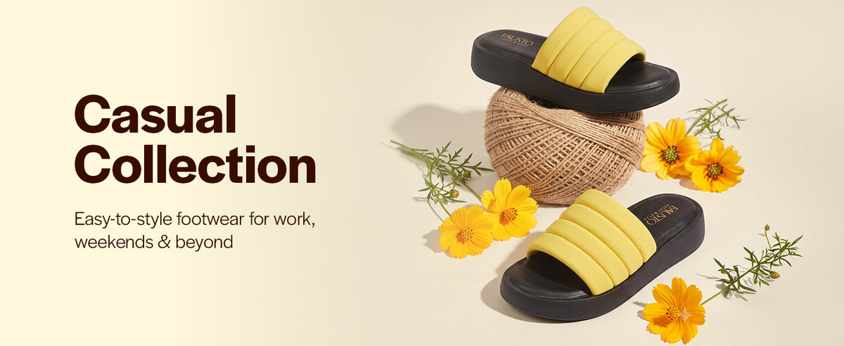 Women Yellow Soft Fabric Upper Open Toe Flatform Sliders | Lightweight Cushioned Insole Casual Slippers for All Day Long Comfort | Travel, Outdoor, Walking