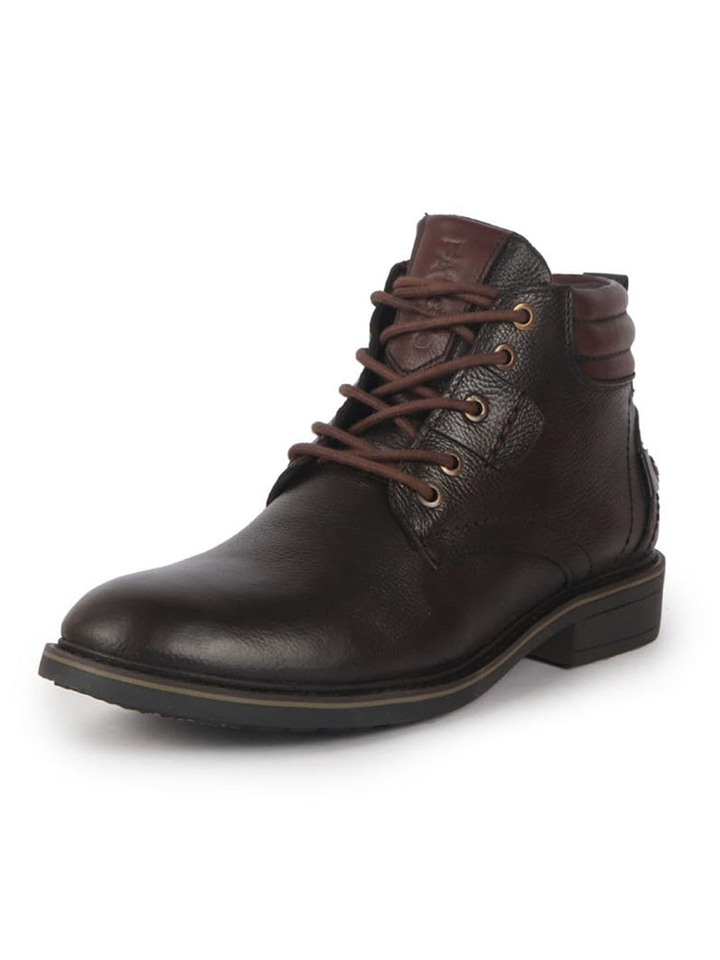 men black genuine leather lace up ankle chukka boots