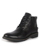 Men Tan Genuine Leather Lace Up Ankle Chukka Boots|High Ankle Shoes|Memory Cushion Formal Biker Boots