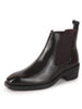 Men Brown Textured/Embossed High Ankle Chisel Toe Slip On Chelsea Boot | Stylish, Durable & Comfortable Cuban Boots | Memory Cushioned Insole