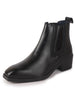 Men Black High Ankle Slip On Winter Chisel Toe Chelsea Boot | Causal, Biking, Outdoor Stylish Boots | Cuban Boots with Memory Cushioned Insole