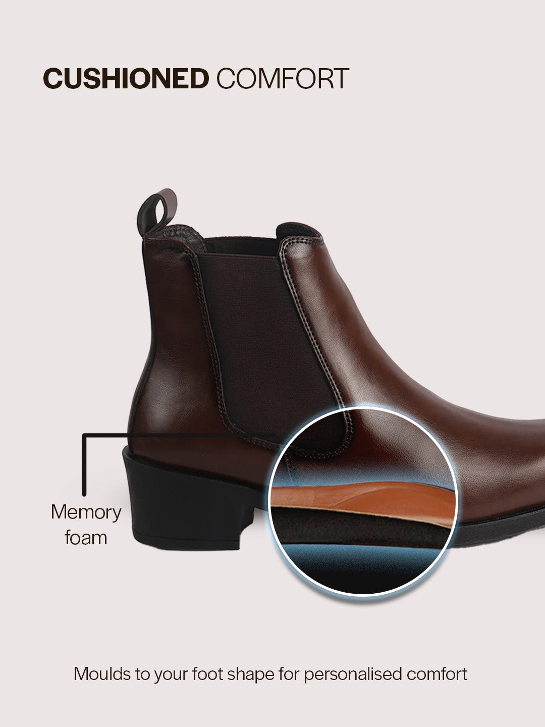 low heel boot