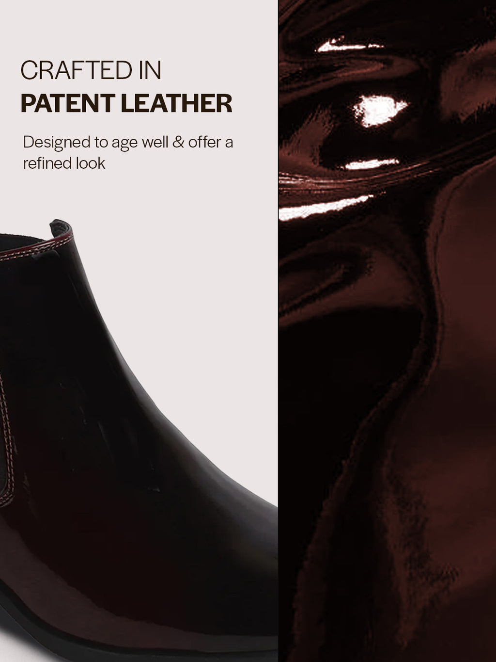 low heel boot