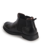 pull on leather boots