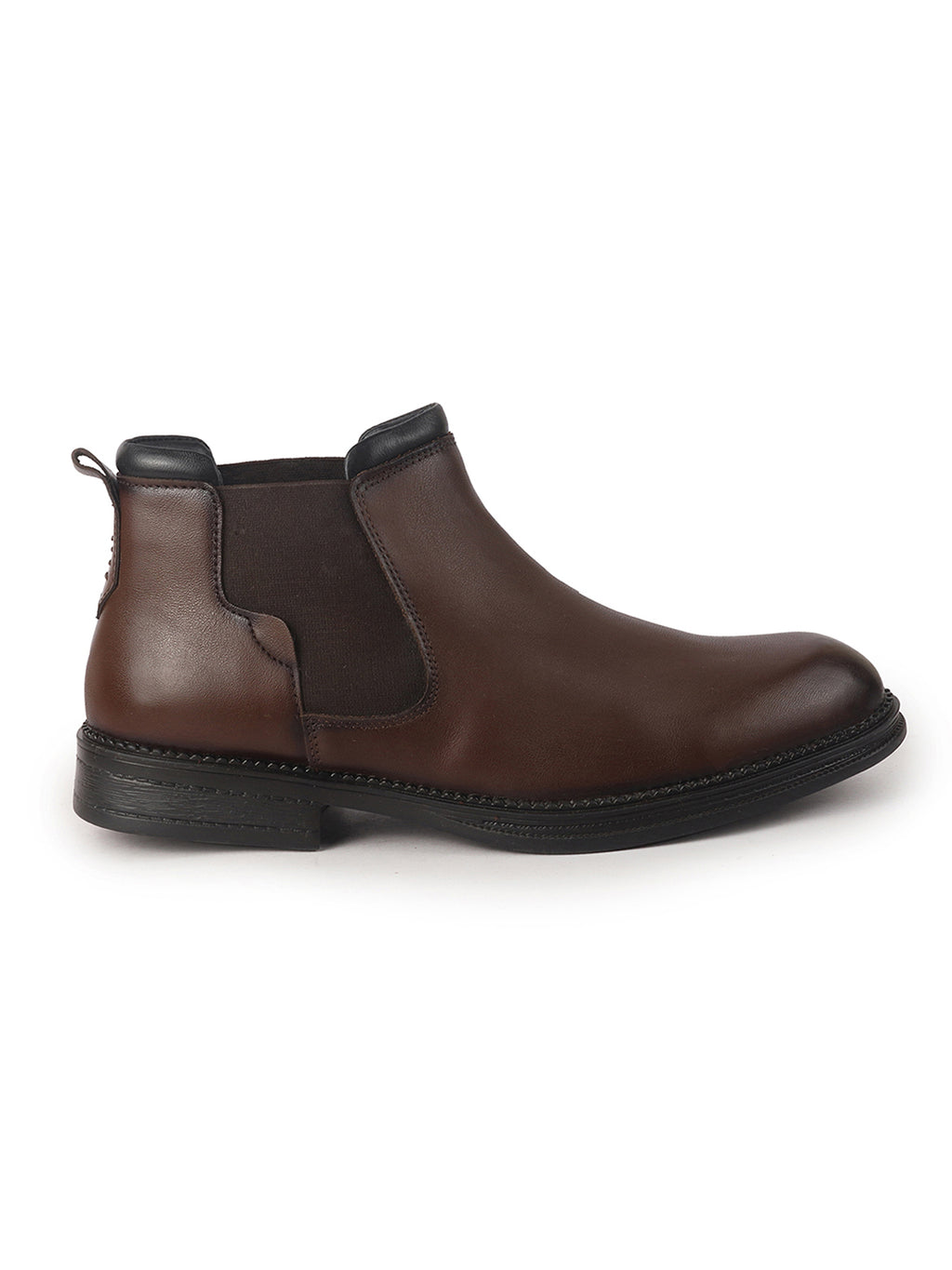 pull on leather boots