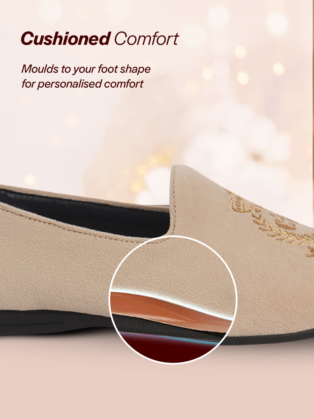 men slip on formal loafers