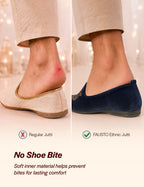 Shop Men Blue Velvet Embroidery Design Party Casual Loafer Shoes Online.