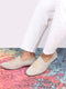 Men Metal Velvet Embroidery Party Casual Loafer Shoes