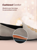 men metal velvet embroidery party casual loafer shoes