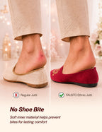 Shop Men Red Velvet Embroidery Design Party Casual Loafer Shoes Online.