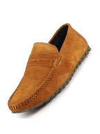 Shop Men Teek Suede Leather Side Stitched Slip On Driving Loafers and Mocassin Online.