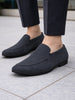 Men Navy Blue Formal Velvet Slip On Shoes for Party|Wedding Shoes|Casual Slip On Shoe