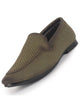 Men Olive Formal Velvet Slip On Shoes for Party|Wedding Shoes|Casual Slip On Shoe