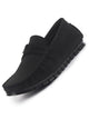 Men Suede Caual Slip-On Shoe Driving Loafers Anti Skid Sole Breathable with Memory Cushioned Insole