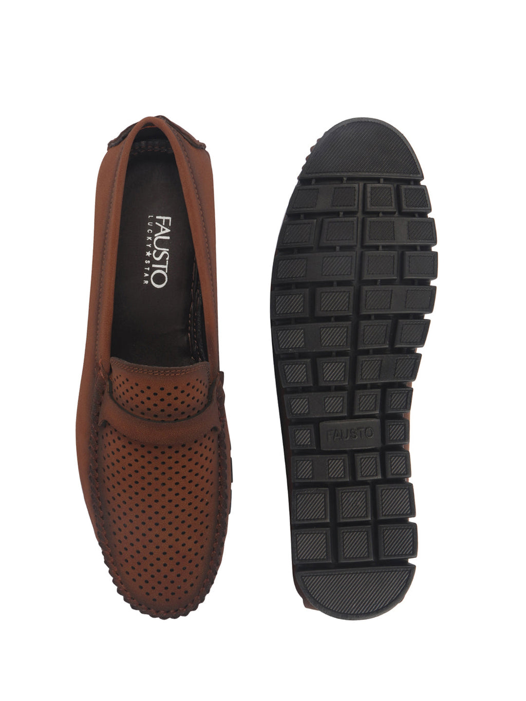 men laser cut suede slip-on shoe driving loafers breathable shoe with memory cushioned insole all day long comfortable