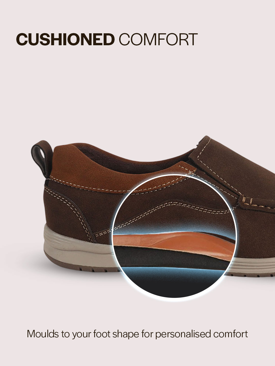 men suede loafers slip on