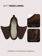 men suede loafers slip on