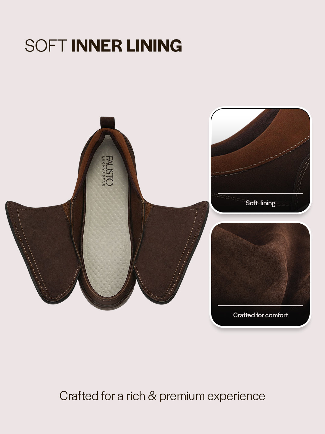 men suede loafers slip on