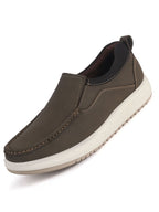 men leather slip on shoes