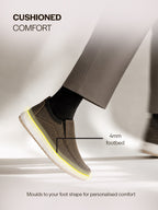 men leather slip on shoes