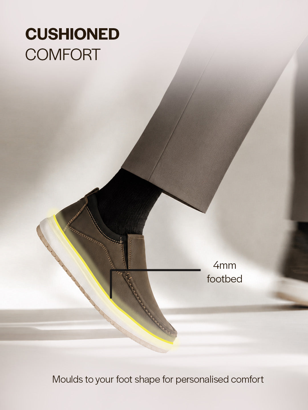 men leather slip on shoes
