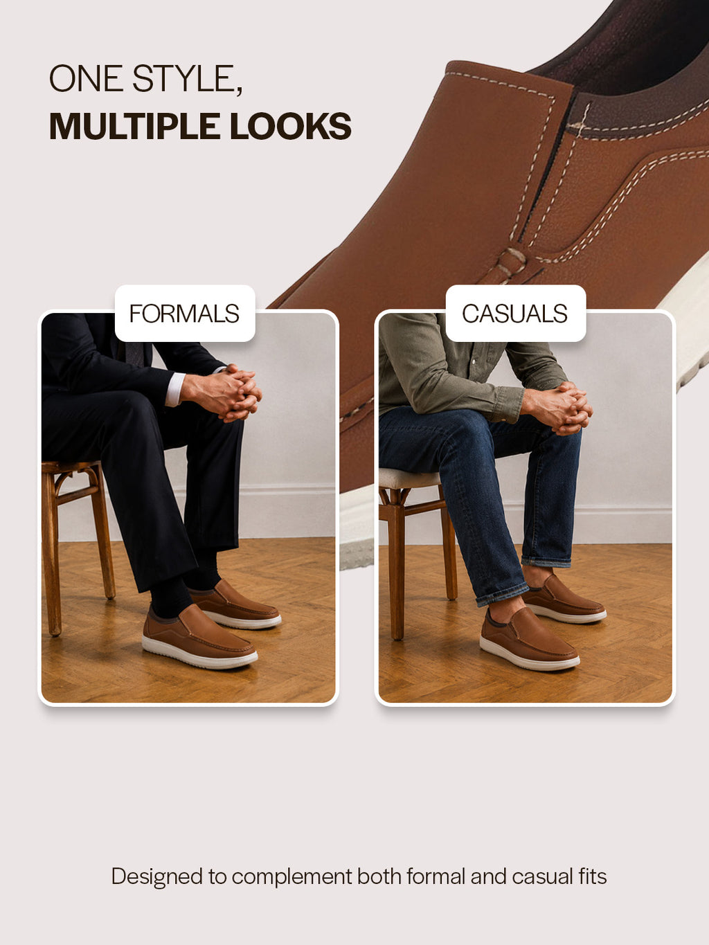 men smart casual loafers