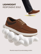 comfortable leather walking shoes men