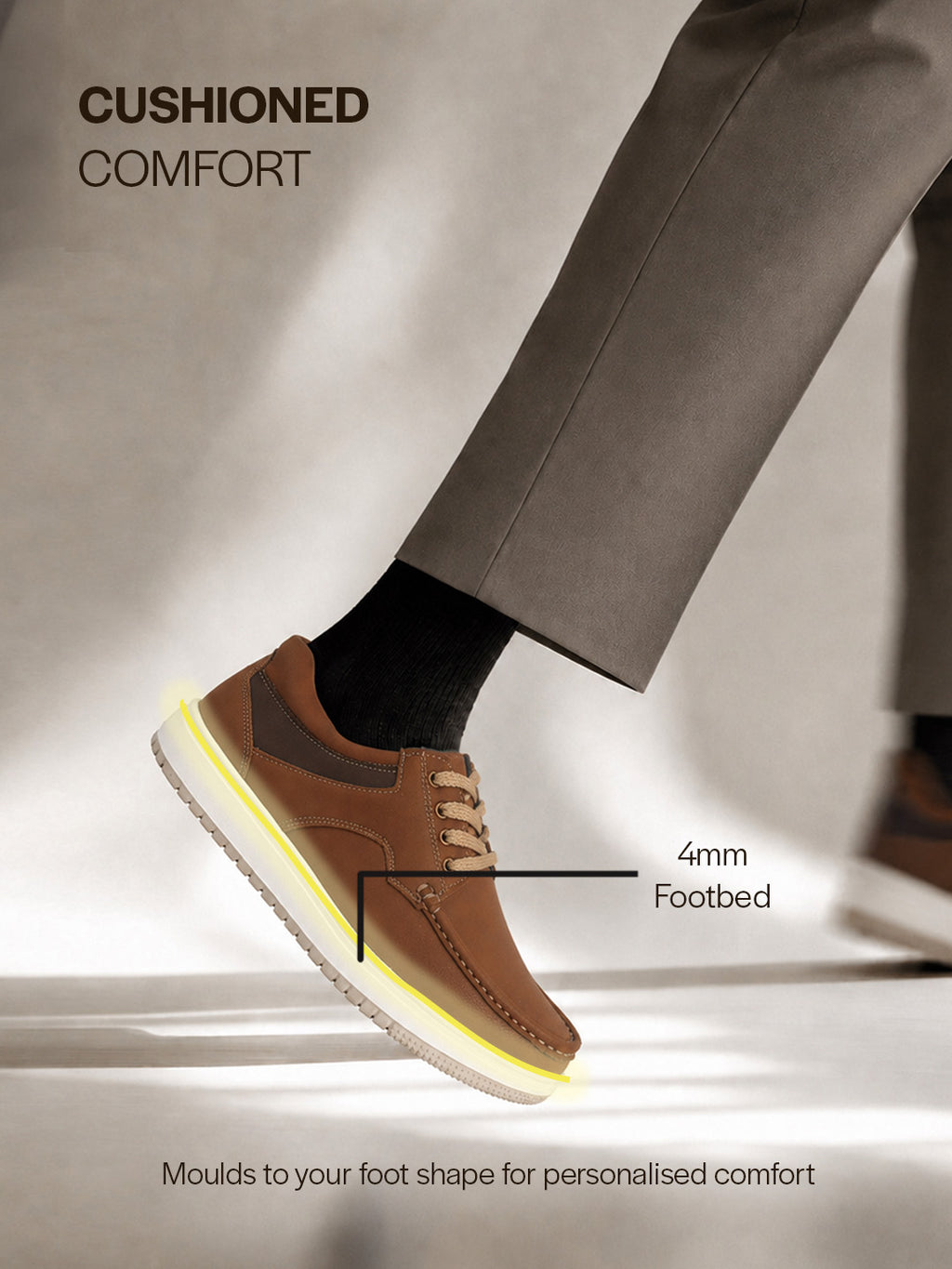 comfortable leather walking shoes men