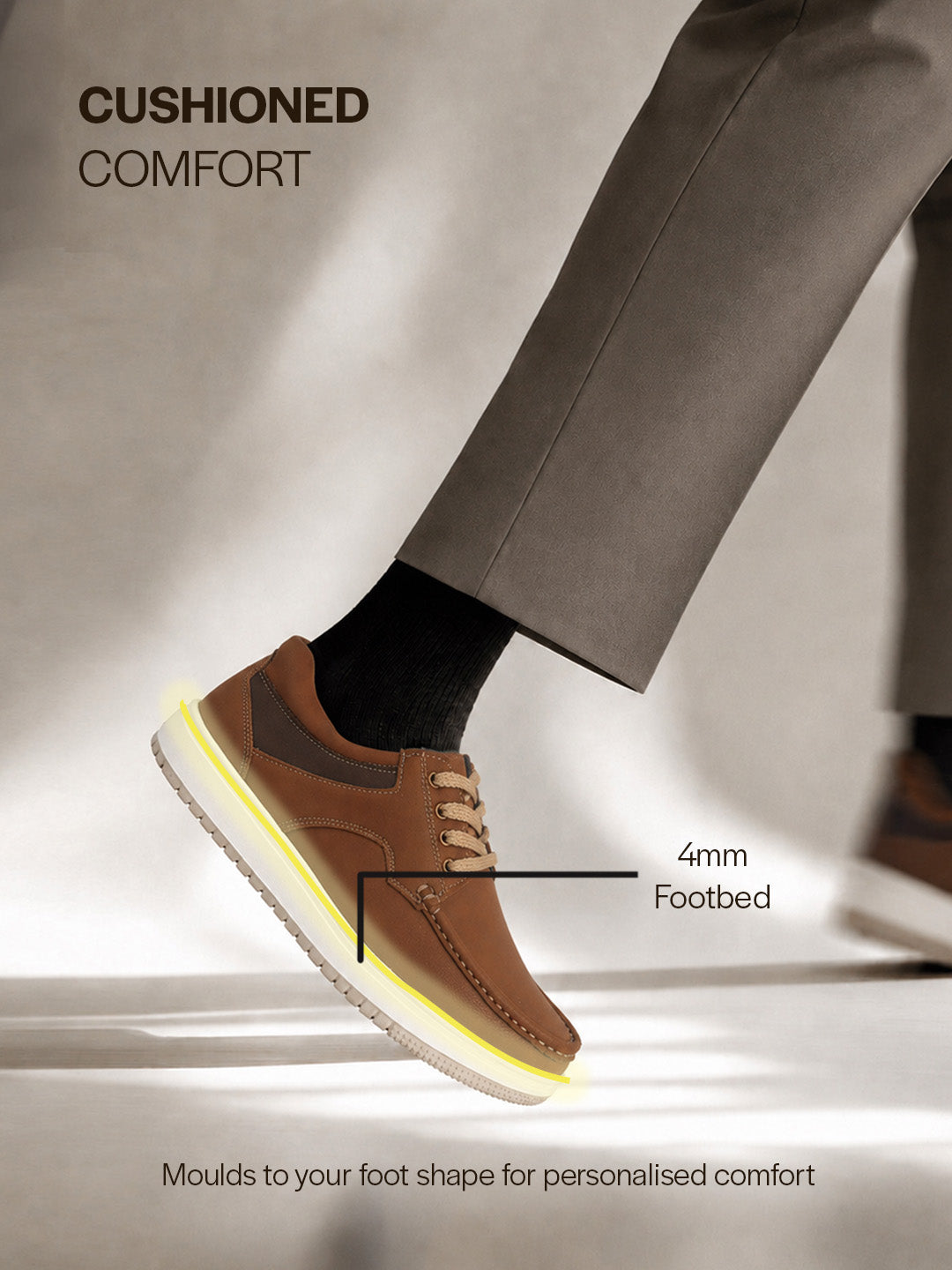 comfortable leather walking shoes men