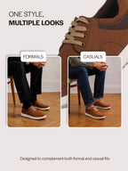 comfortable leather walking shoes men