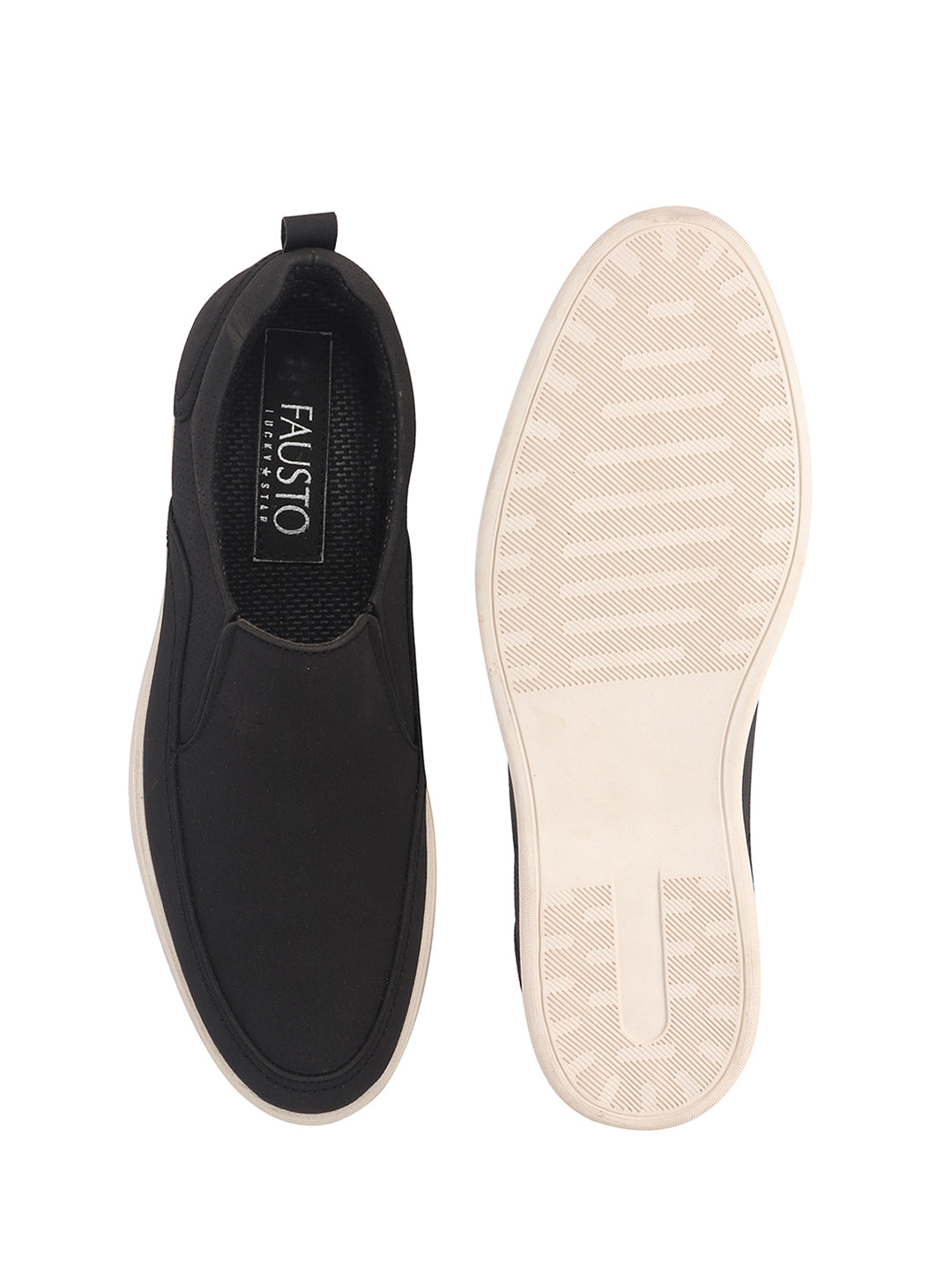 men smart casual slip ons