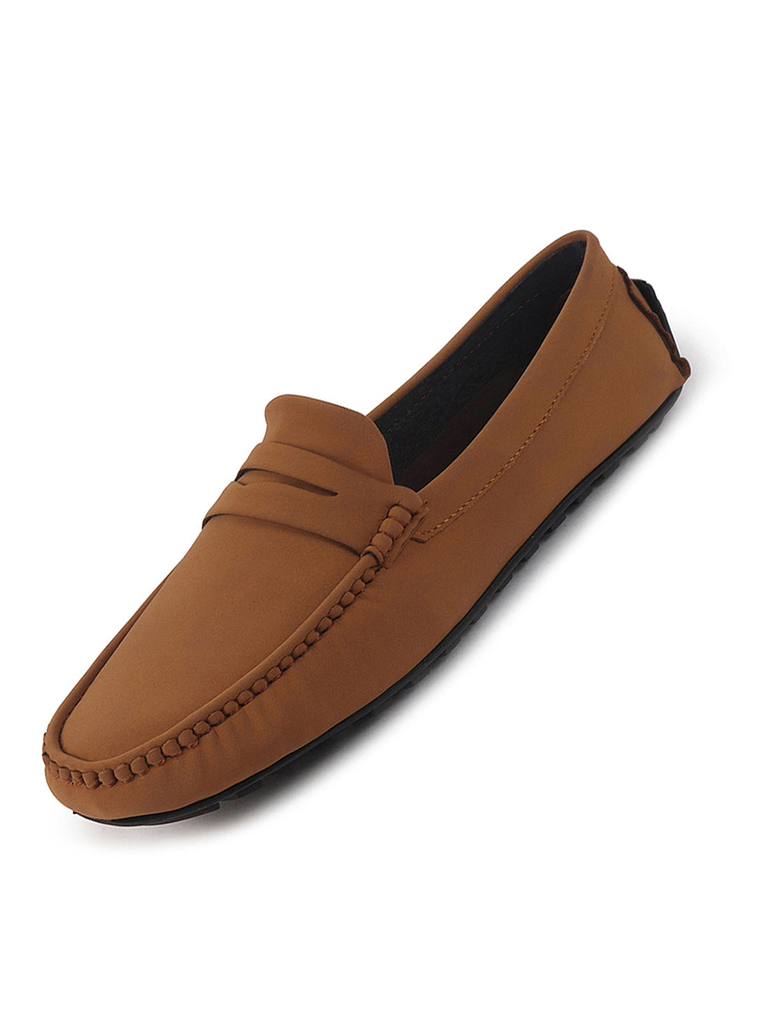 laser cut saddle loafers
