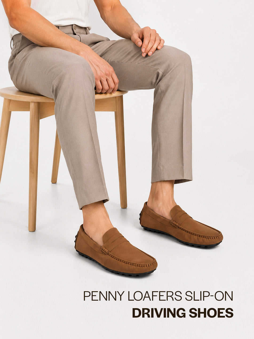 laser cut saddle loafers