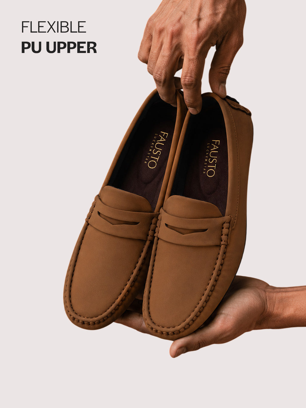 laser cut saddle loafers