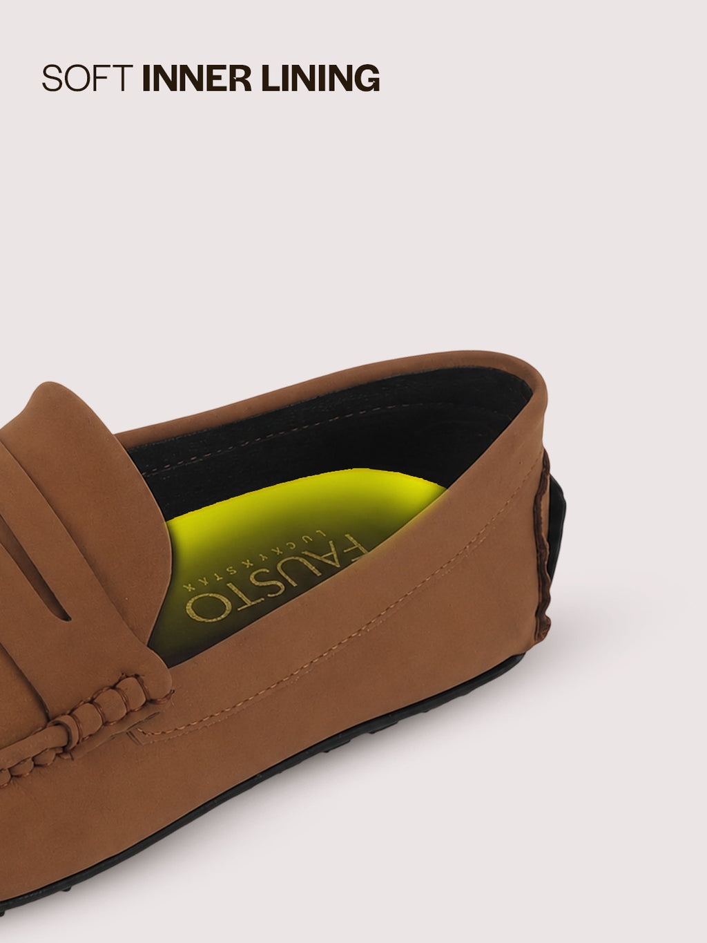 laser cut saddle loafers