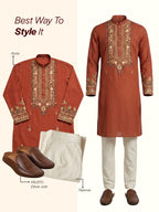 Shop Men Brown Stitched Block Design Pattern Back Open Slip On Loafer Shoes Online.