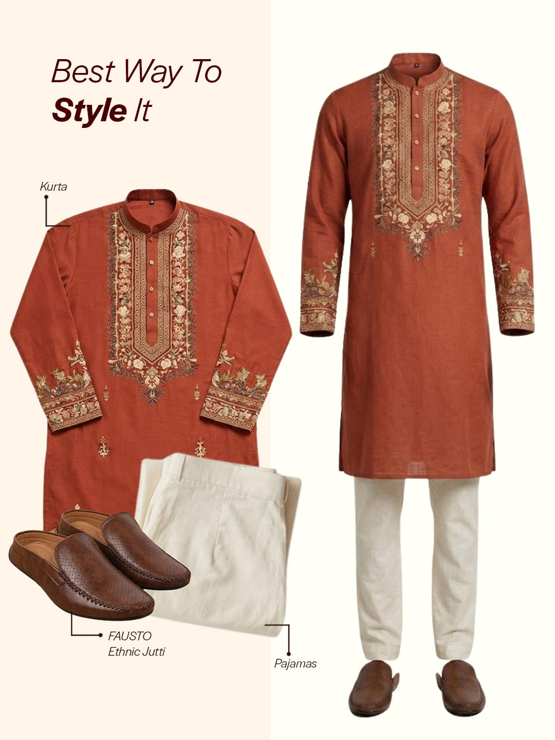 Shop Men Brown Stitched Block Design Pattern Back Open Slip On Loafer Shoes Online.